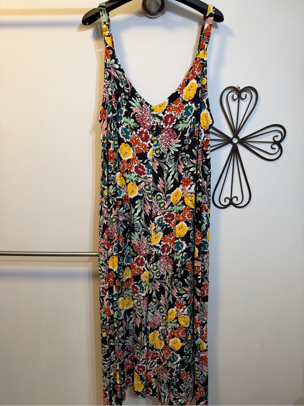 NATURAL LIFE Floral Wide-Leg Romper jumpsuit - Picture 6 of 7
